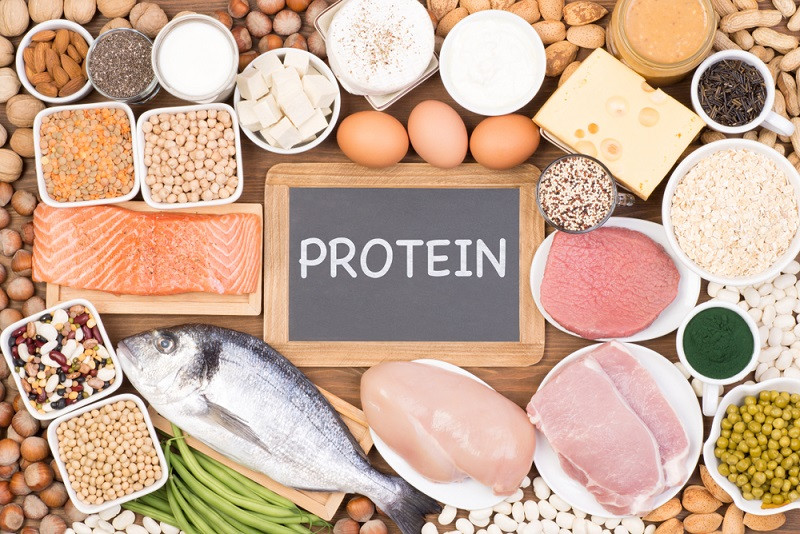 High protein Food.