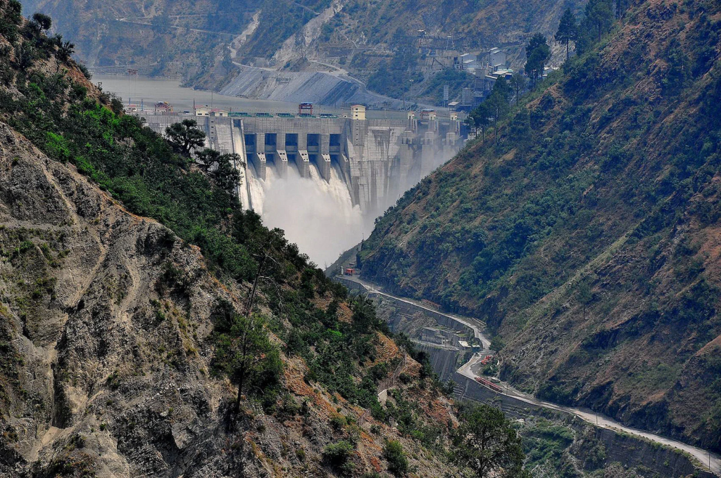 Hydro electric project in Jammu.