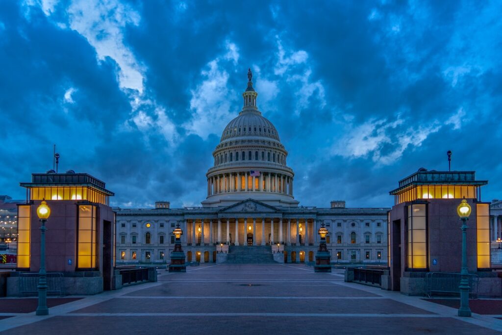 The Capitol At Night.