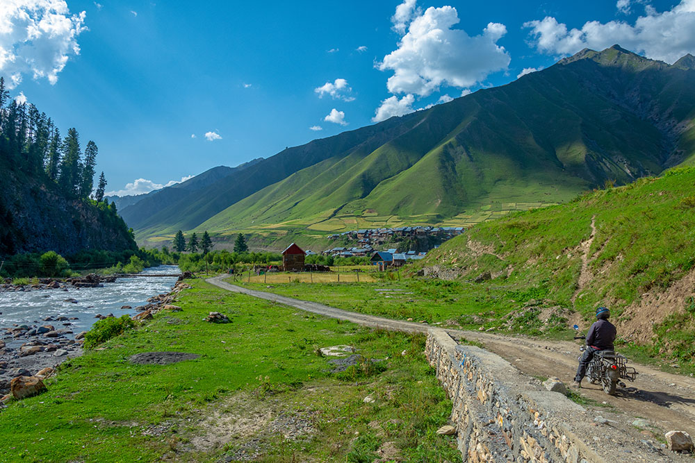 Gurez Valley In Kashmir.