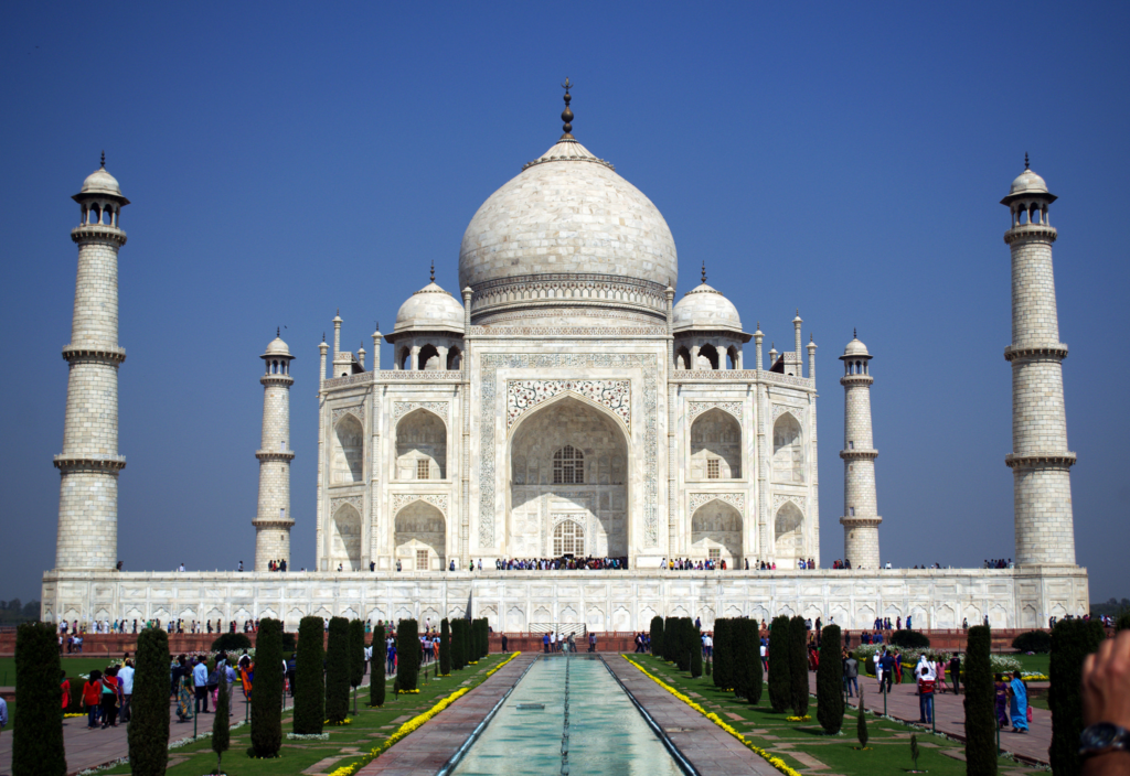 Taj Mahal in Agra, Uttar Pradesh.