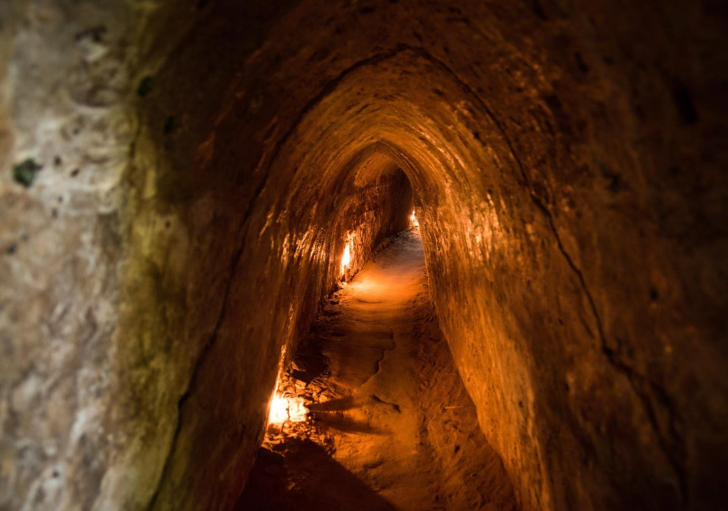 Cu Chi Tunnels.